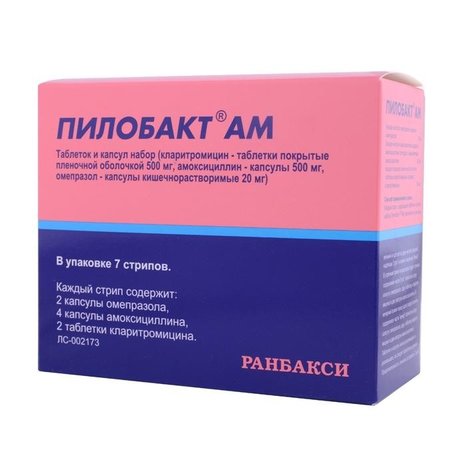 Антибиотик кларитромицин: инструкция и отзывы людей